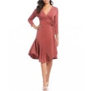 Halston Wrap Dress